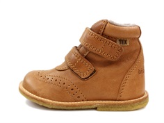 Bisgaard winter boots Fria tan with velcro and TEX